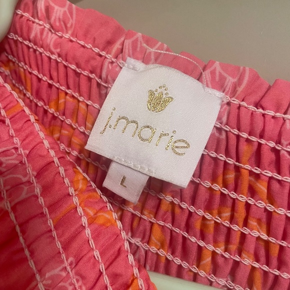 J. Marie Pink & Orange Skort Set - Size Large - Picture 4 of 7